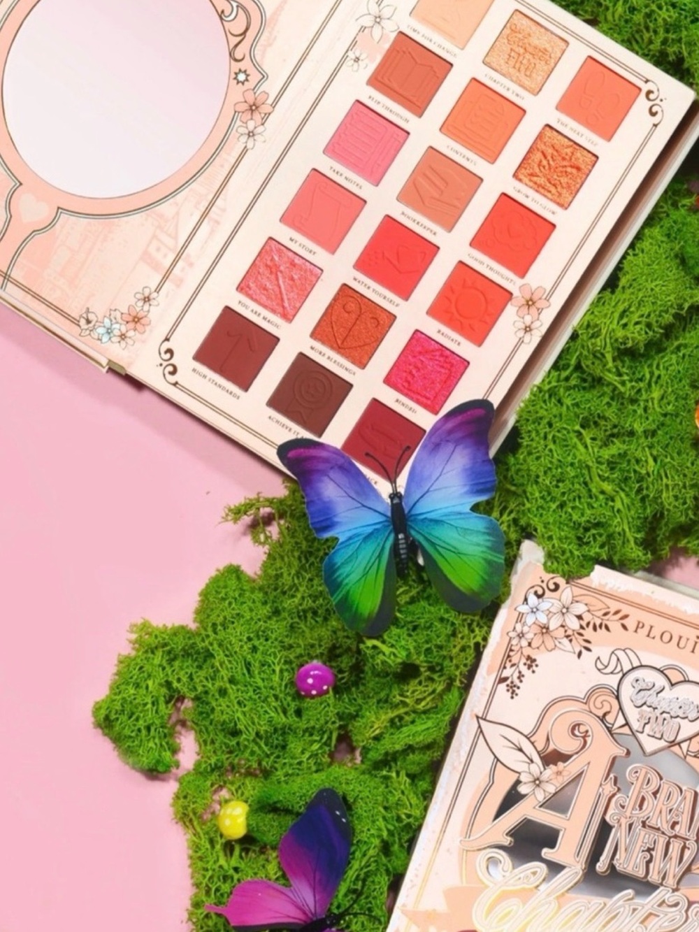 Eyeshadow Palette - Warm Pink & Coral Shades